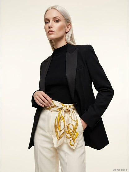 Women's silk scarf