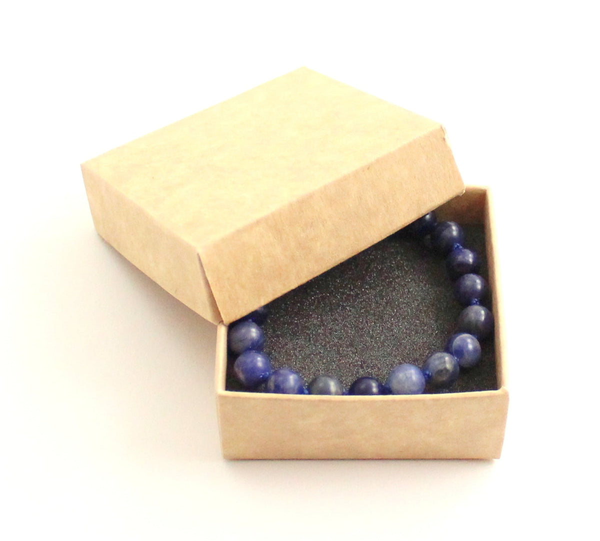 Sodalite Gemstone Knotted Blue Anklet Bracelet