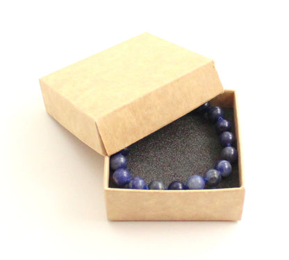 Sodalite Gemstone Knotted Blue Anklet Bracelet