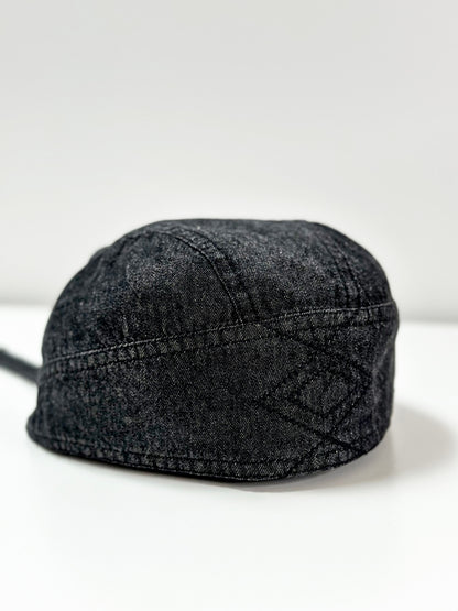 Virėjo kepuraitė bandana, Džinsinė skarelė juoda